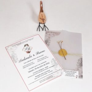 Convite De Casamento Floral Tropical